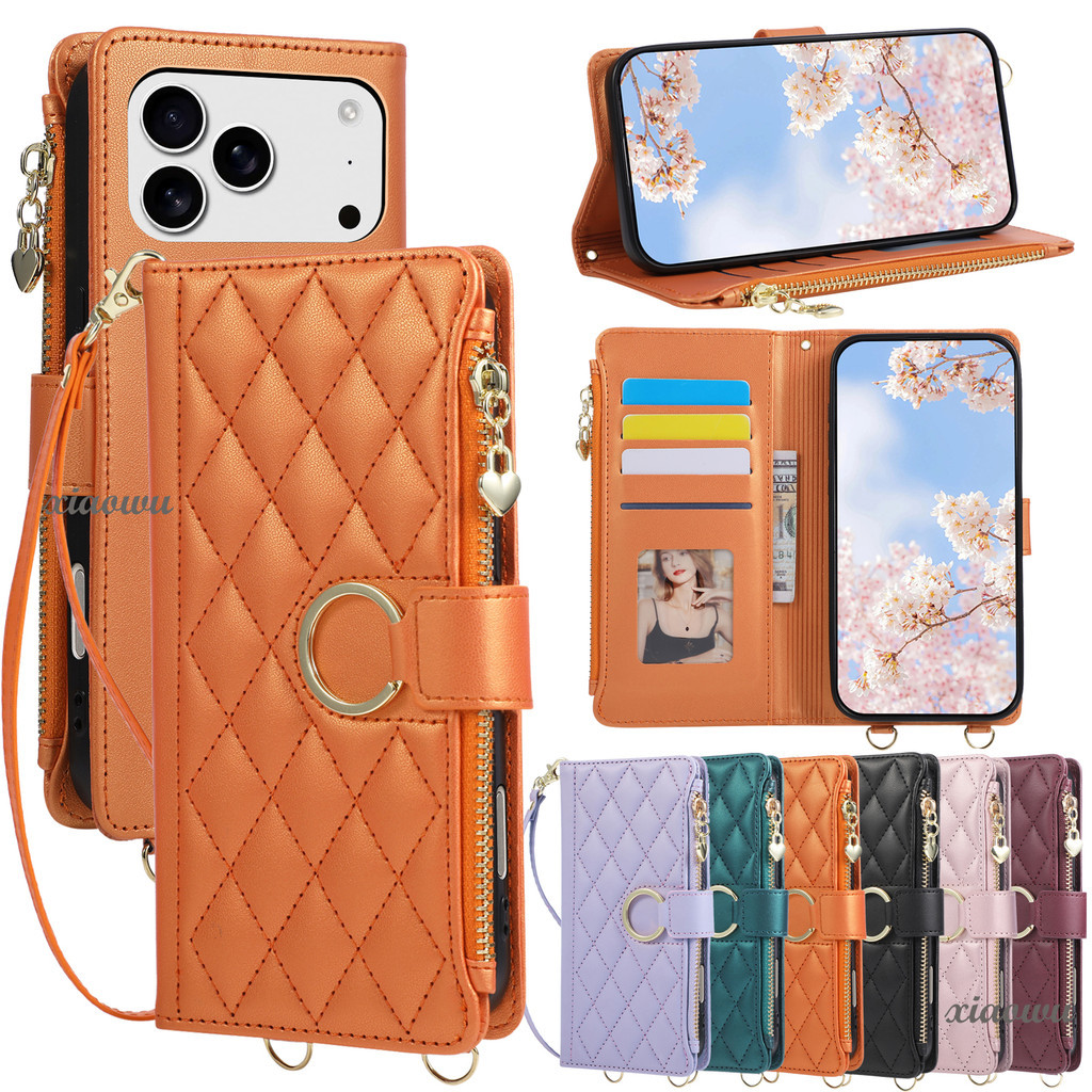 Casing Gesper Magnetik Kulit Mewah untuk OPPO A36 A76 A96 K10 A3 A80 K12X K13X A60 A40 A5X A5 A3X A6