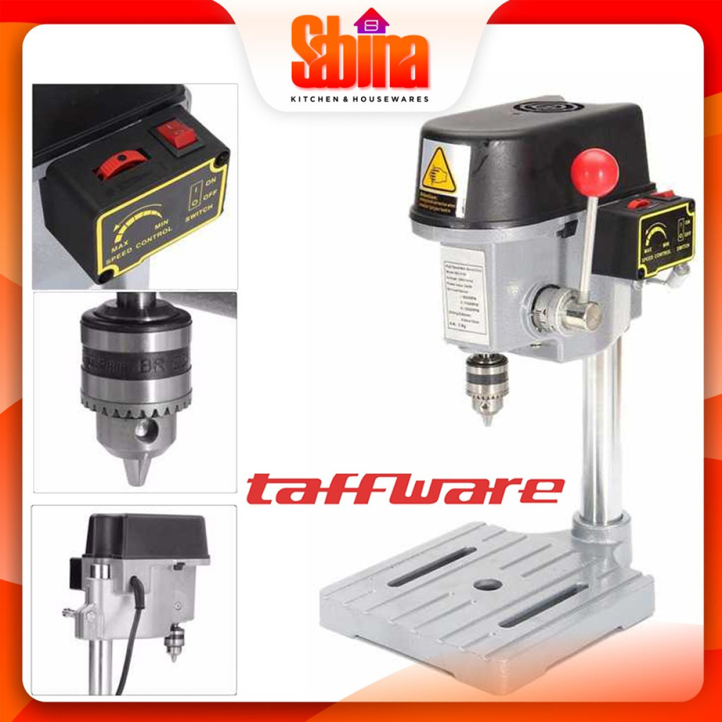 Mesin Bor Listrik Duduk Meja Mini Drill Press 340W Power 12000RPM
