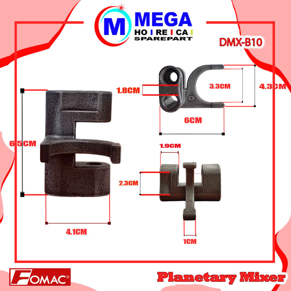 DMX-B15 Sparepart Fork Fomac