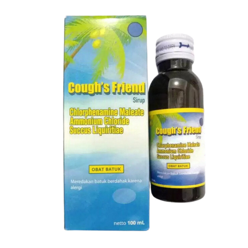 COUGH'S FRIEND SIRUP 1 BOTOL @ 100 ML