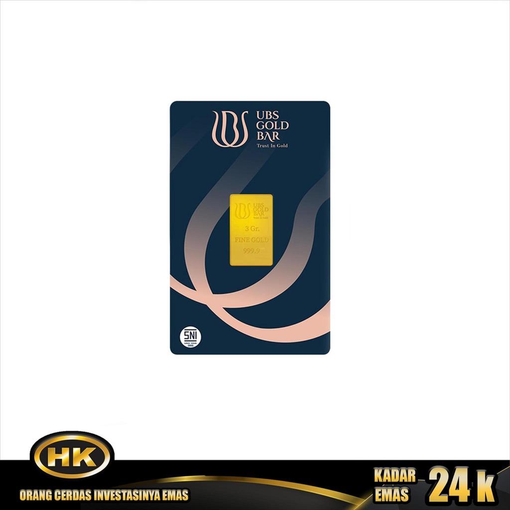 LOGAM MULIA 24K 3 Gram UBS HK GOLD