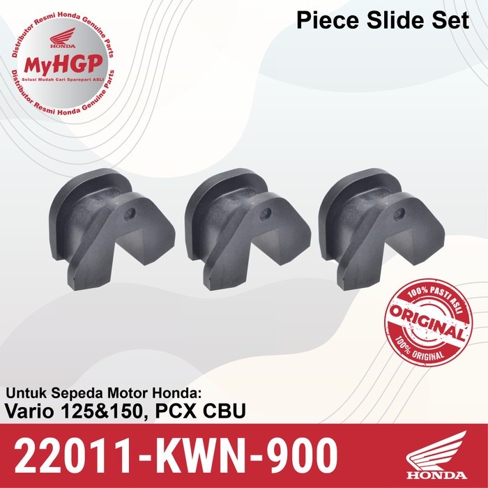 22011KWN900 Piece Slide Set Plastik Tutup Roller Vario 125/150 ADV 22011-KWN-900 22011 KWN 900
