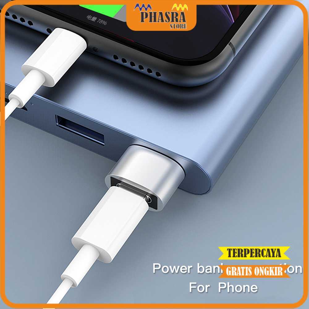 CASPTM OTG USB Male to USB Type C Adapter Converter Charger 2 PCS - CAS-IP2 -PHASRA-