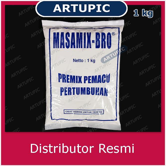 Masamix Bro 1 kg Premix Pemacu Pertumbuhan Ayam Pedaging Broiler