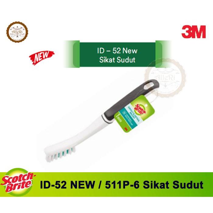3M Scotch Brite ID 52 Sikat Sudut Kamar Mandi