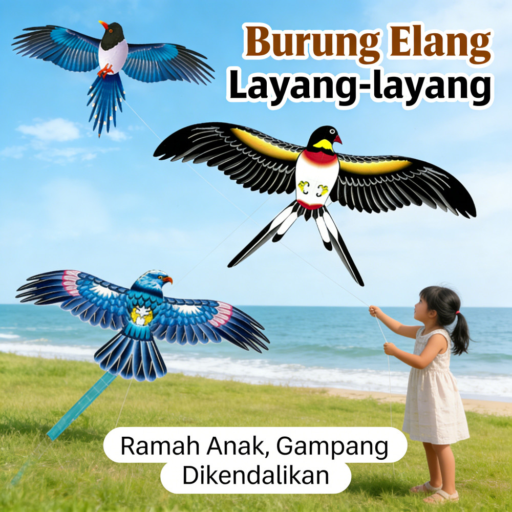 layang-layang Elang Layang-layang Burung Anak Kartu Berventilasi