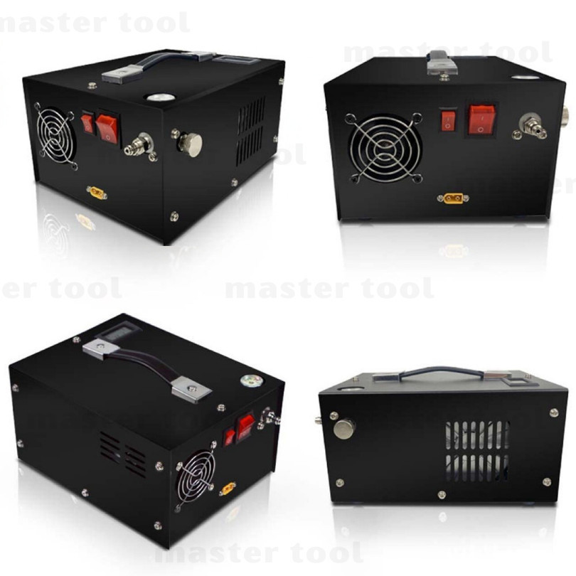 Kompresor Mini Portable 12v 4500psi 30Mpa Kompresor Elektrik Pcp Berlaku Untuk Oxygen Tabung, ban, d