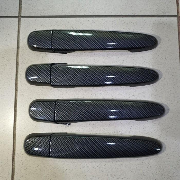 Cover Handle Pintu Carbon Mobil Calya Sigra 2016 2017 2018 2019 2020 2021 2022 2023 - CALYA / SIGRA