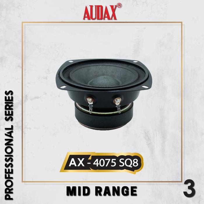 AUDAX Speaker Mid Range AX 4075 SQ8 Speakers - AX-4075 SQ8 Speaker AUDAX AX 4075
