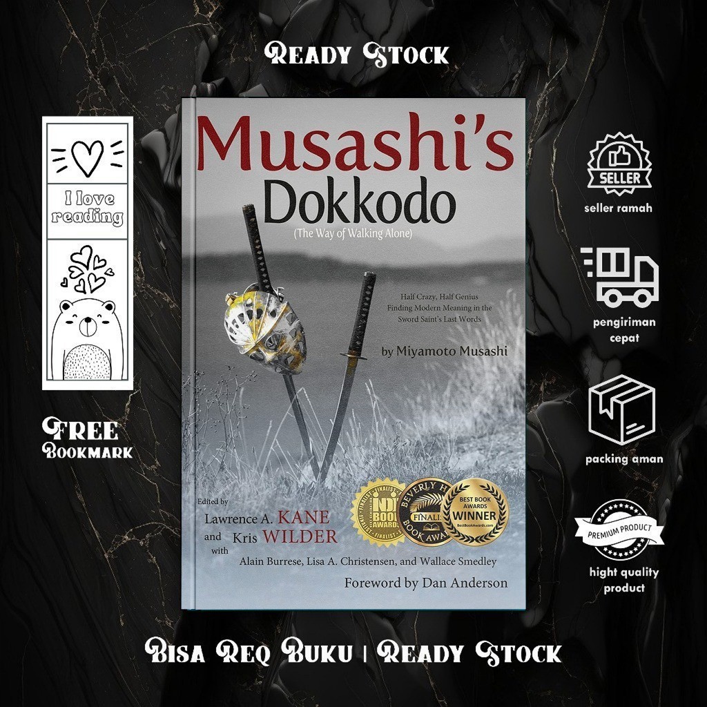 Musashi's Dokkodo by Miyamoto Musashi (English/Indonesia)