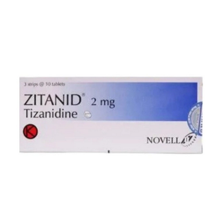 ZITANID 2 MG 1 STRIP @ 10 TABLET