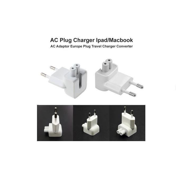 Jual Murah AC Plug Adapter MacBook  / AC Power Adaptor Mac – Solusi Colokan Steker Charger Rusak -CN