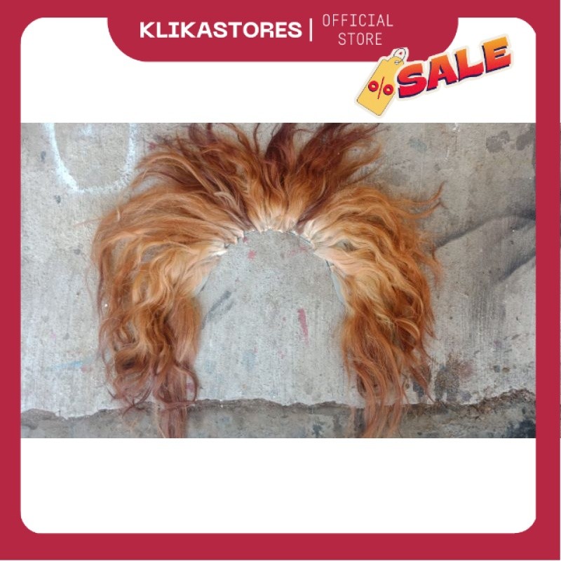 Bando Rambut Sapi/Acesoris Barongan/Rambut Barongan BR