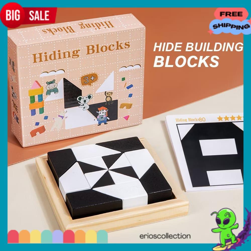 EC TOYS Puzzle kayu edukasi anak/Mainan anak/Mainan Edukasi Anak ME