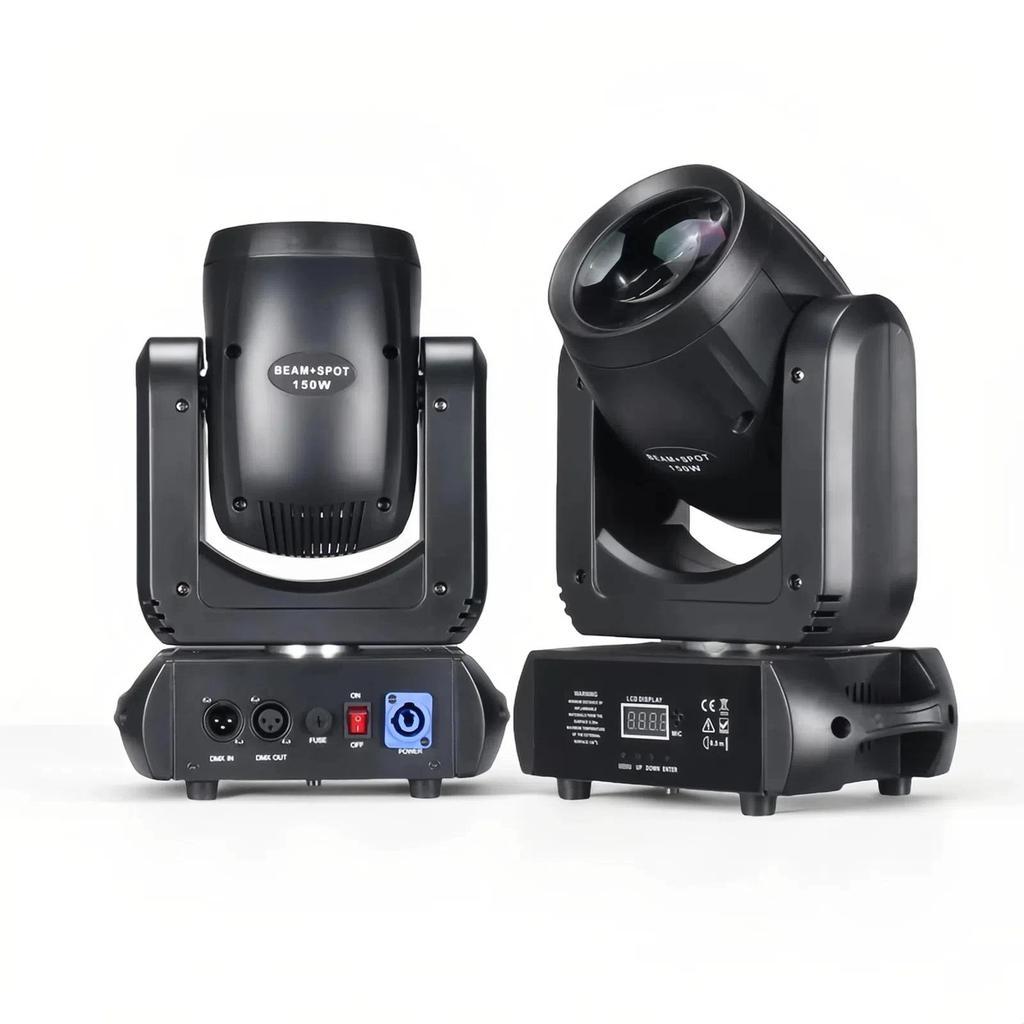 Mini LED Moving Head Light 150W Beam+Spot+ 18 Rotating Prisms Dj Dmx Stage Light Effect Light sco Dj