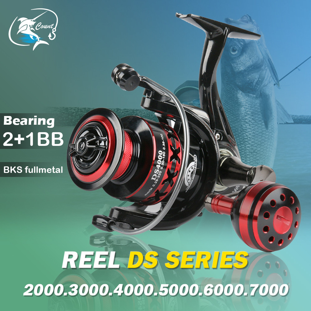 Fishing Reel DS2000 - 7000 10 Kg / DEUKIO Gulungan Pancing Ikan Logam / Tarikan Pancing Ikan Logam C