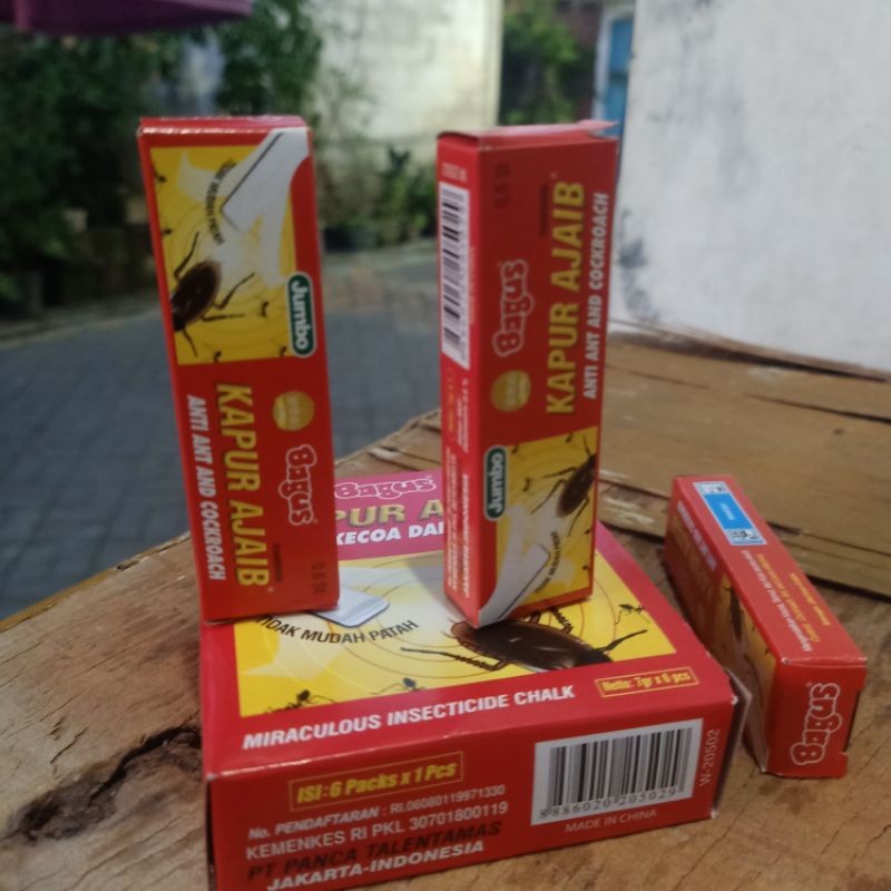 (6 PCS) Kapur  bagus kapur ajaib jumbo anti semut dan kecoa