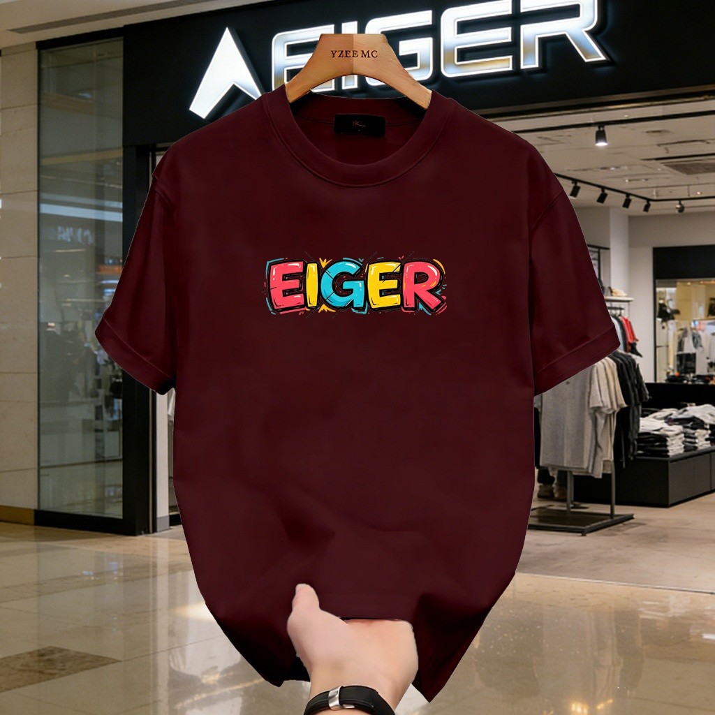 baju laki laki dewasaa kaos kerah pria lengan pendek kaos pria keren Kaos Pria 2026 EIGER Kaos Pria 