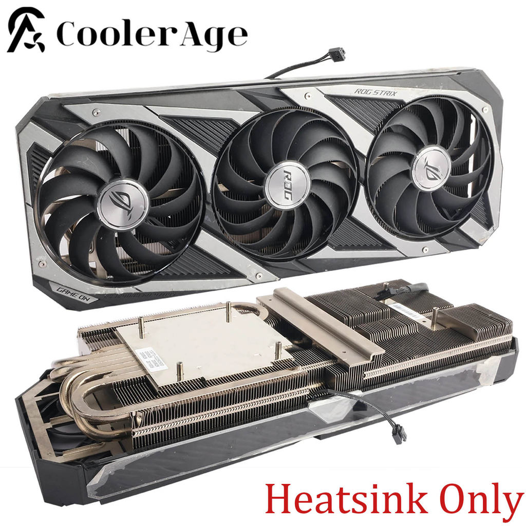 95MM OriginalFor ASUS ROG STRIX RTX 3060Ti 3070 3070Ti 3080 3080Ti 3090 RX 6700XT 6750XT 6800 Graphi