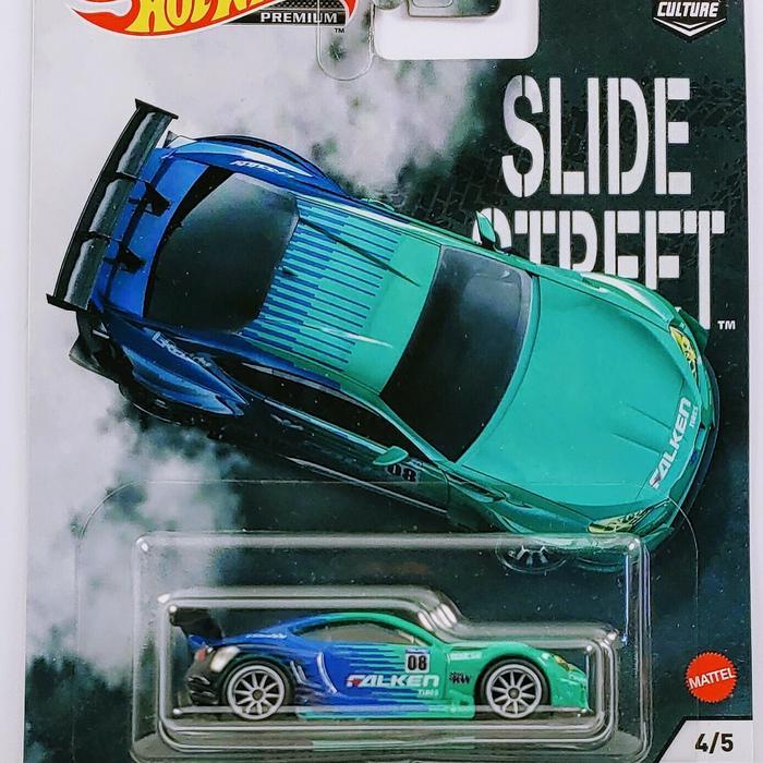 KIDLOFT Hot Wheels Premium Pandem Subaru BRZ Slide Street Falken ban karet