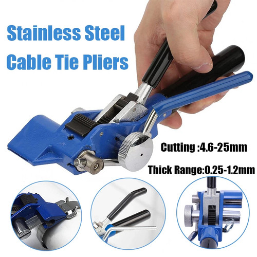 Stainless Steel Strapping Tensioner 3-25mm Alat Pengikat Strap Band Cable Tool