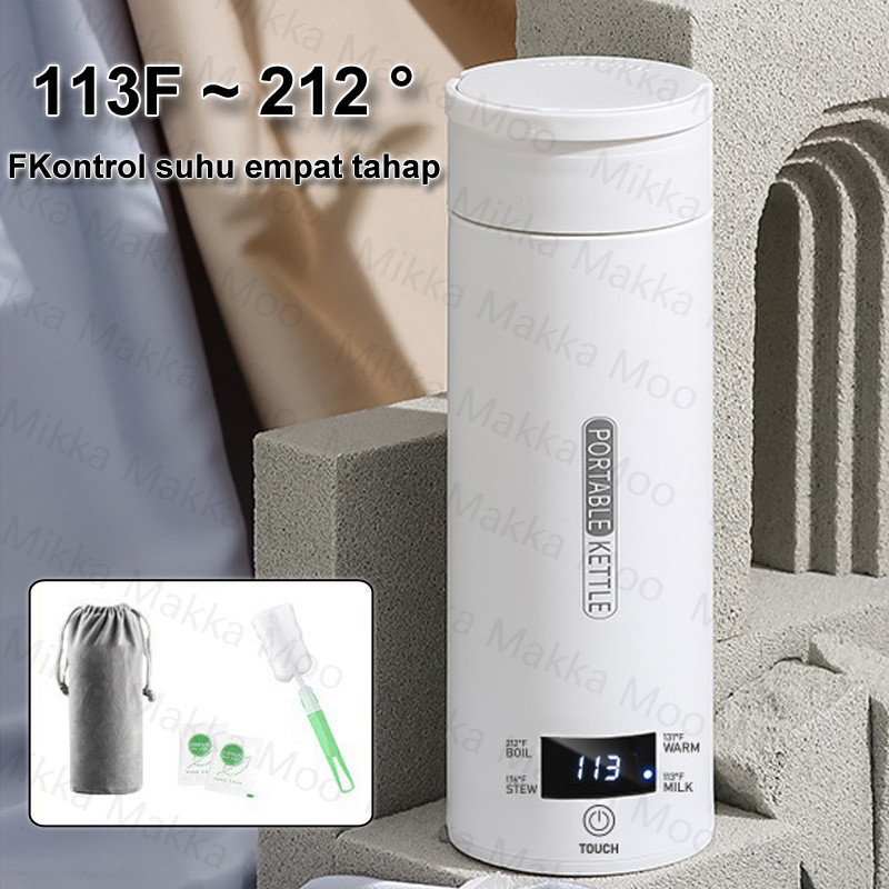 Pemanas Air Listrik 500ml Portable Dengan Pemanas Air  Ketel Mobil Portable