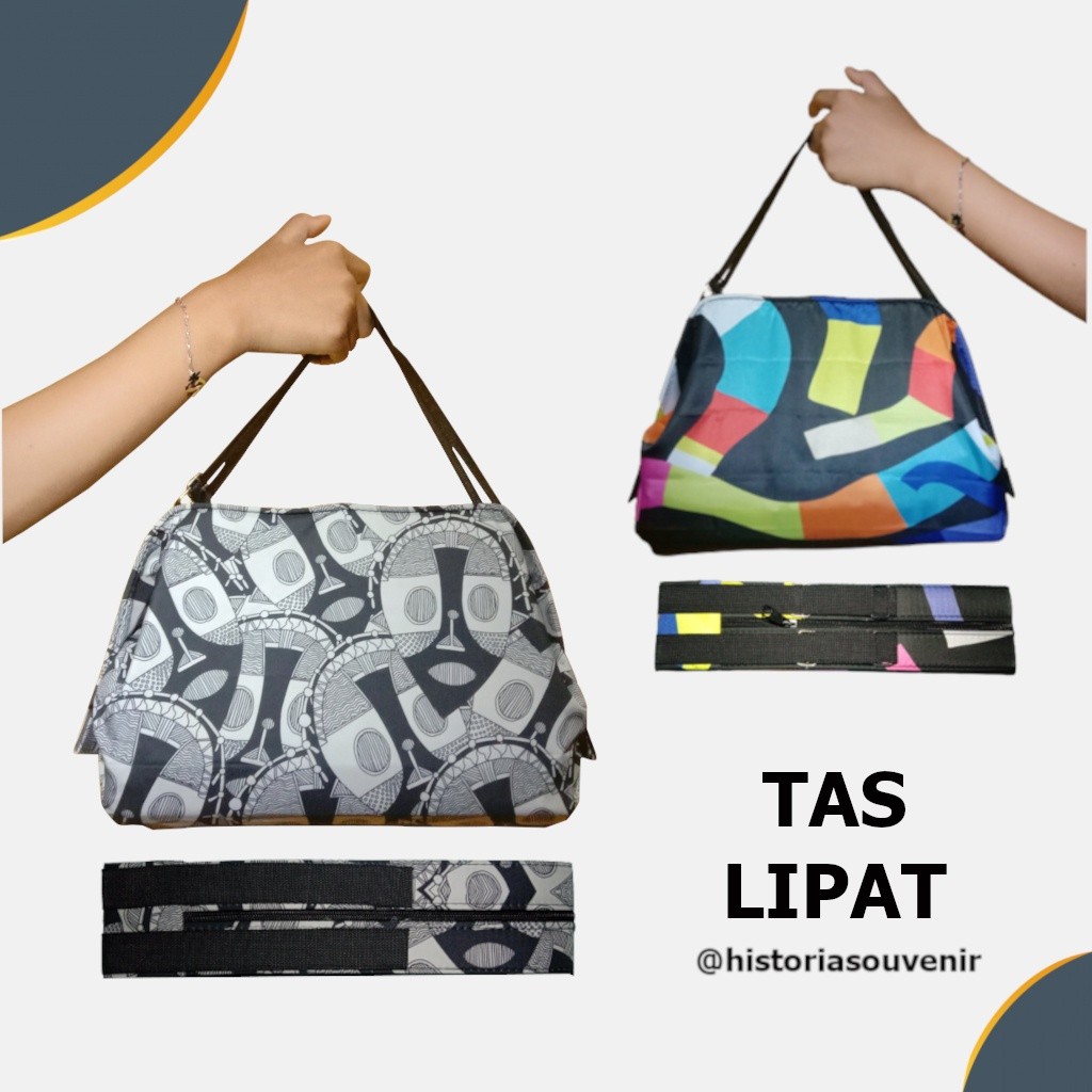 [GT] TAS LIPAT PARASUT/TAS LIPAT BANDUNG/SOUVENIR/TAS LIPAT WANITA