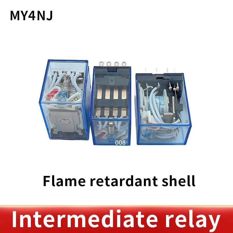 LED MY4 General Purpose Relay 4pdt,14p relay 12V 24V 110V 220V MY4NJ relay swit