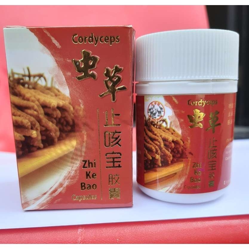 PROMOO  Zhi Ke Bao Capsules Original Obat Penyembuh Batuk Asma Cina Paling Ampuh Batuk Kering dan Ga
