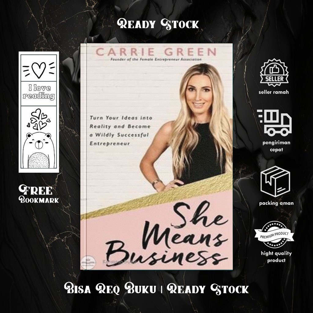 She Means Business By Carrie Green (English/Indonesia)