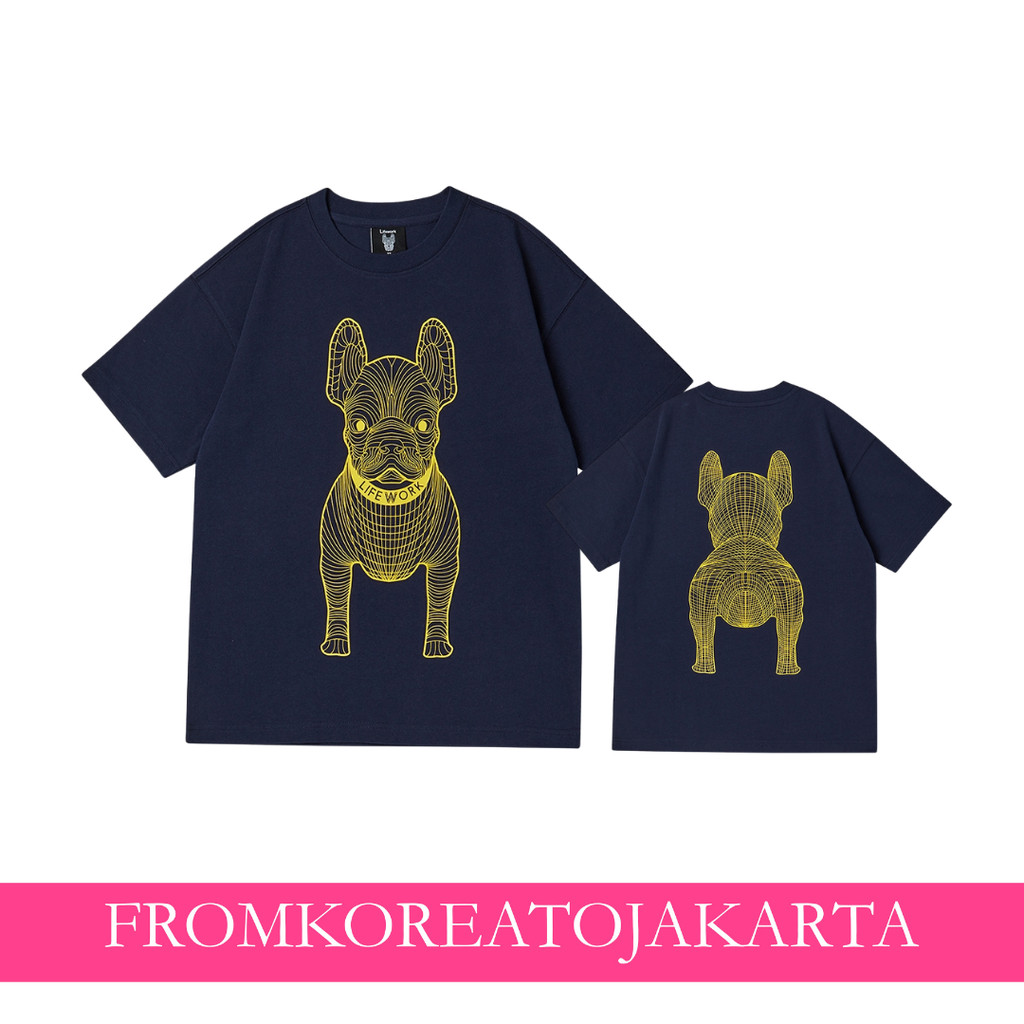 LFEWORK Big Radog Short Sleeve Tshirt - Navy