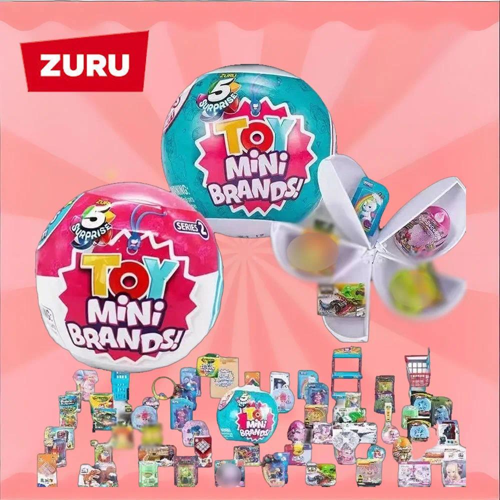 Zuru Mini Brands Toys 5 Surprise Mini Brands Toy Miniature Toys Mystery Blind Box Series 1 Original 