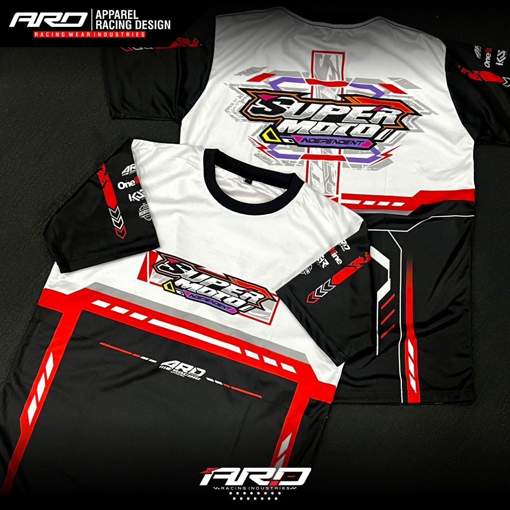 ReadyJERSEY RACING SUPERMOTO RIDER/BAJU JERSEY SUPERMOTO CRF KLX WR DTRACKER