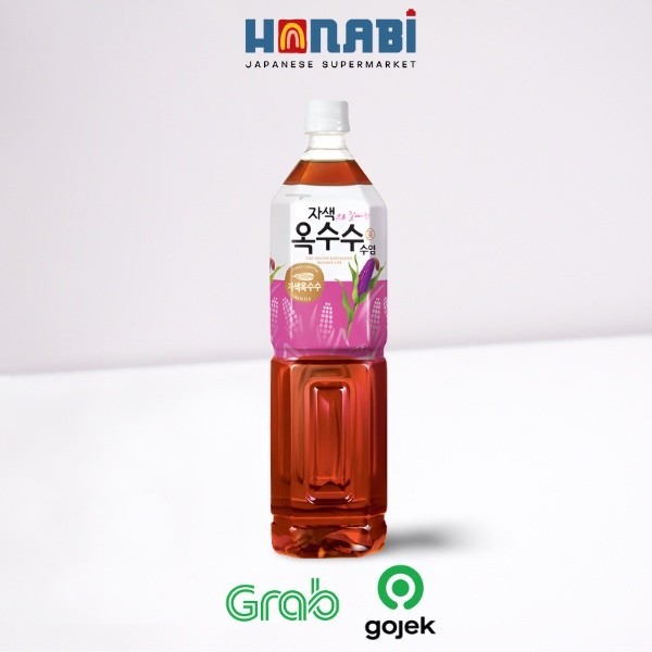 Woongjin Purple Corn Tea 1.5L – Kesegaran Alami Teh Jagung Ungu dalam Ukuran Hemat Made In Korea
