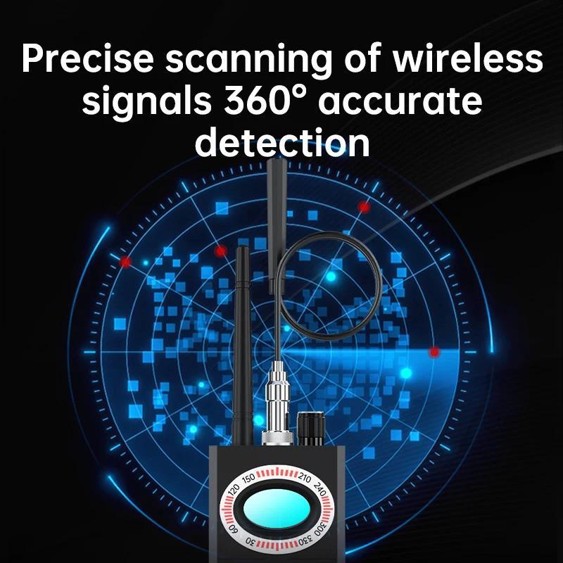 Hidden Spy Camera Detector K68S GPS Detects Finder Anti Spy Gadgets Bluetooth Wireless Signal Bug De