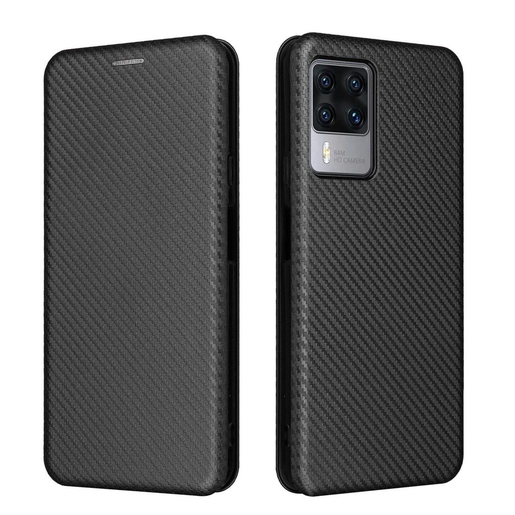 For Cubot X50 X30 C30 Note7 Flip Luxury Carbon Fiber Leather Case Book Holder Full Cover For Cubot C