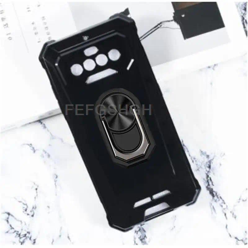 For Oukitel IIIF150 R2022 F150 R2022 Back Finger Ring Soft TPU Silicone Case For IIIF150 R2022 Phone
