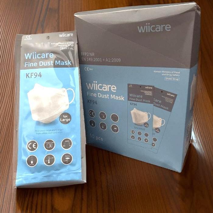 PROMO  Masker Sensi 3ply Earloop isi 50 Medis Surgical Face Mask - Kf94 Wiicare