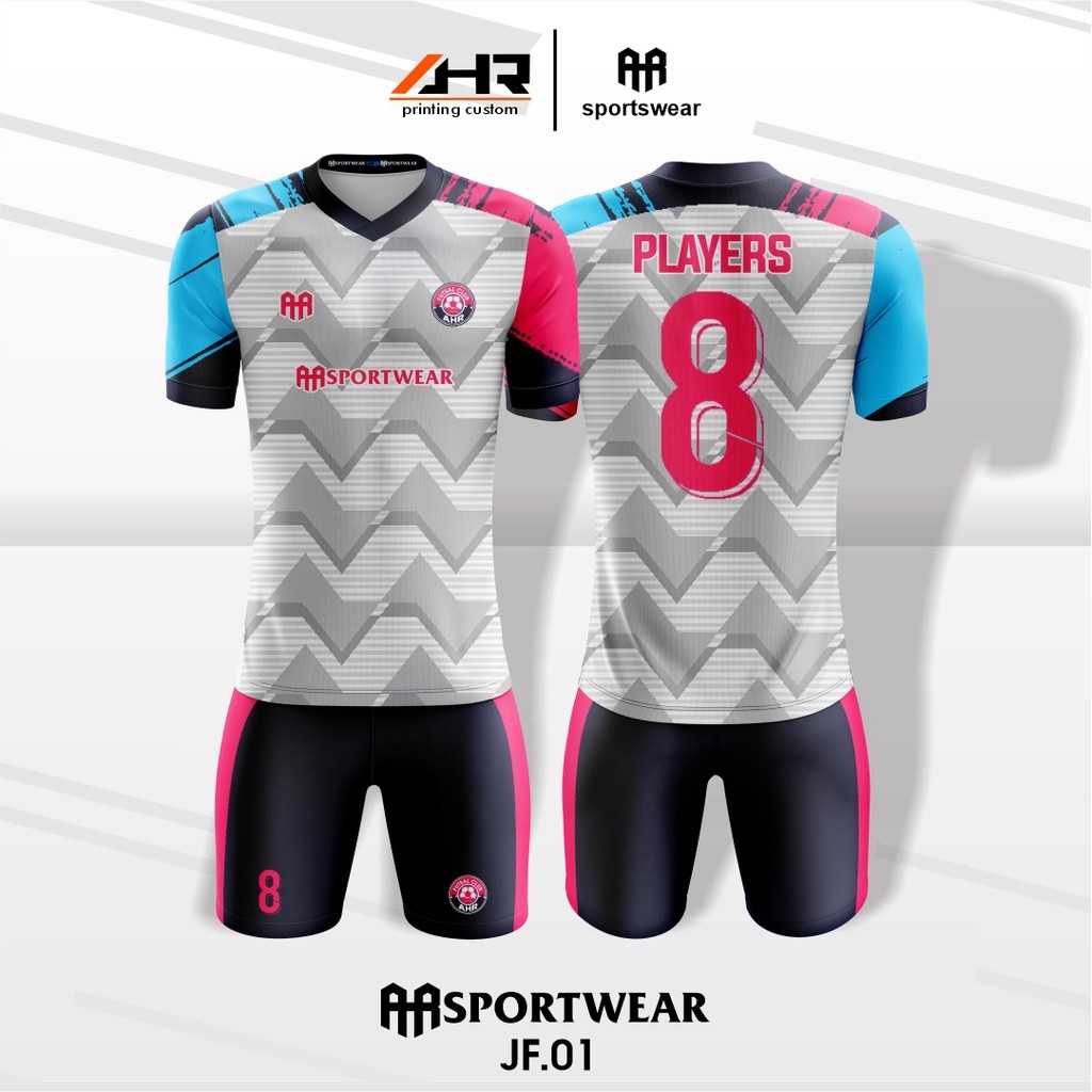 JERSEY FUTSAL FREE CUSTOM NAMA NOMOR DAN LOGO / JERSEY PREMIUM / JERSEY CASUAL / JERSEY BIRU / JERSE