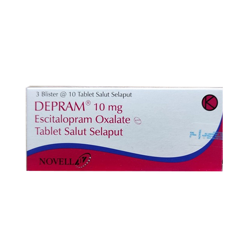 DEPRAM 1 BLISTER @ 10 TABLET SALUT SELAPUT