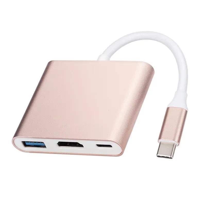 USBC HUB TypeC Splitter Thunderbolt 3 Dock Laptop Adapter