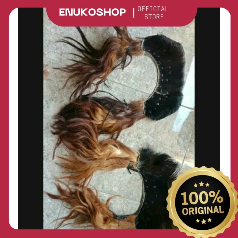 Simbar Barongan + Bando Rambut Sapi Berkualitas BR