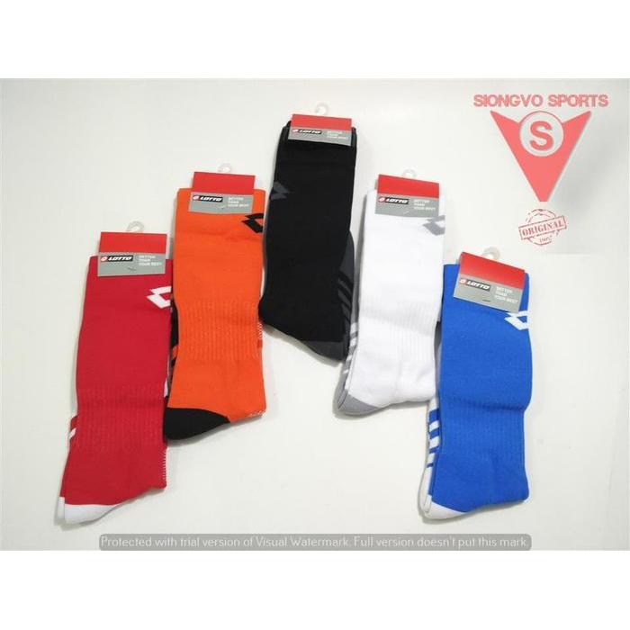 Best Seller KAOS KAKI - LOTTO ENERGIA FB SOCKS ORIGINAL ALL COLOR - Putih