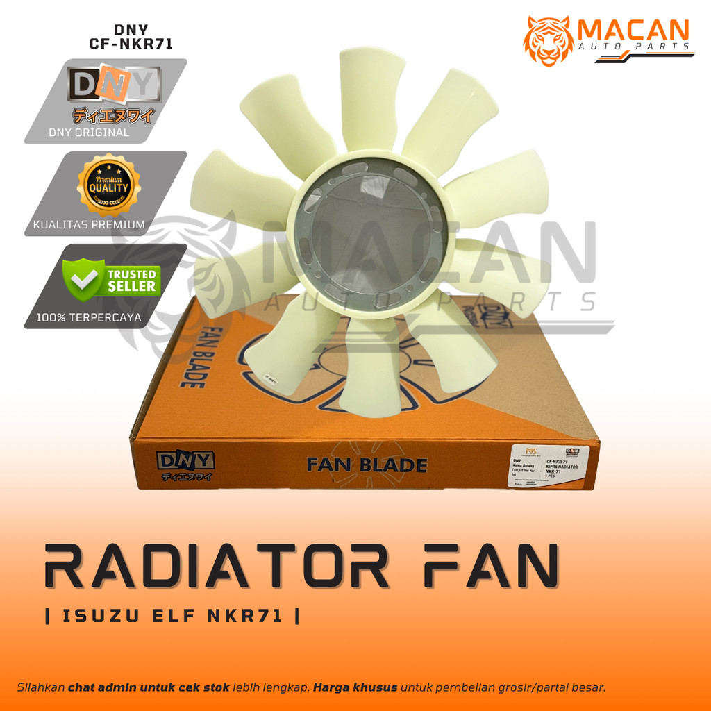 Kipas Radiator Isuzu Elf NKR71  DNY CF-NKR71 Cooling Fan | ORI