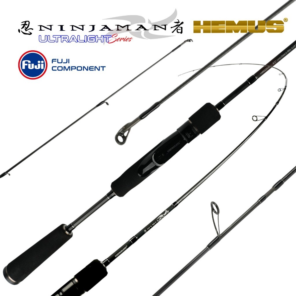 Joran UL Hemus Ninjaman 622/662/702/732/762 UL (Full FUJI)
