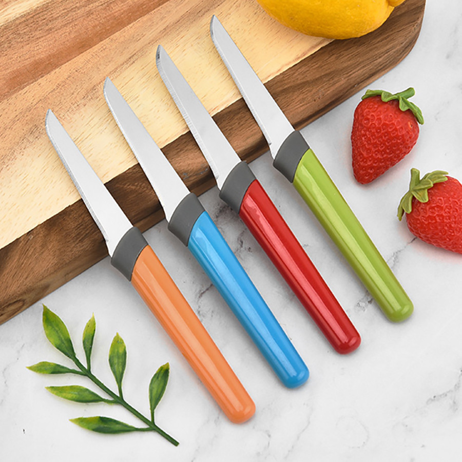 4PCS kiten household fruit knife cutting vegetables, fruits, fruit sharp peeling cooking knife Multi