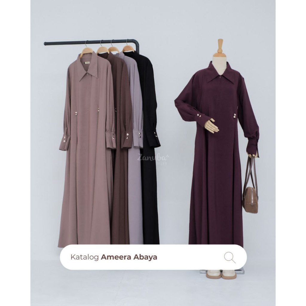 Ameera (IED SERIES) by Zanuba Jilbabsyarie Gamis Abaya Syari Gamis Abaya Set Khimar
