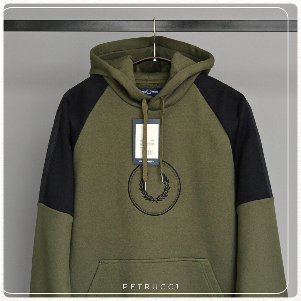 FRED PERRY FP HOODIE HOODED JACKET ORIGINAL