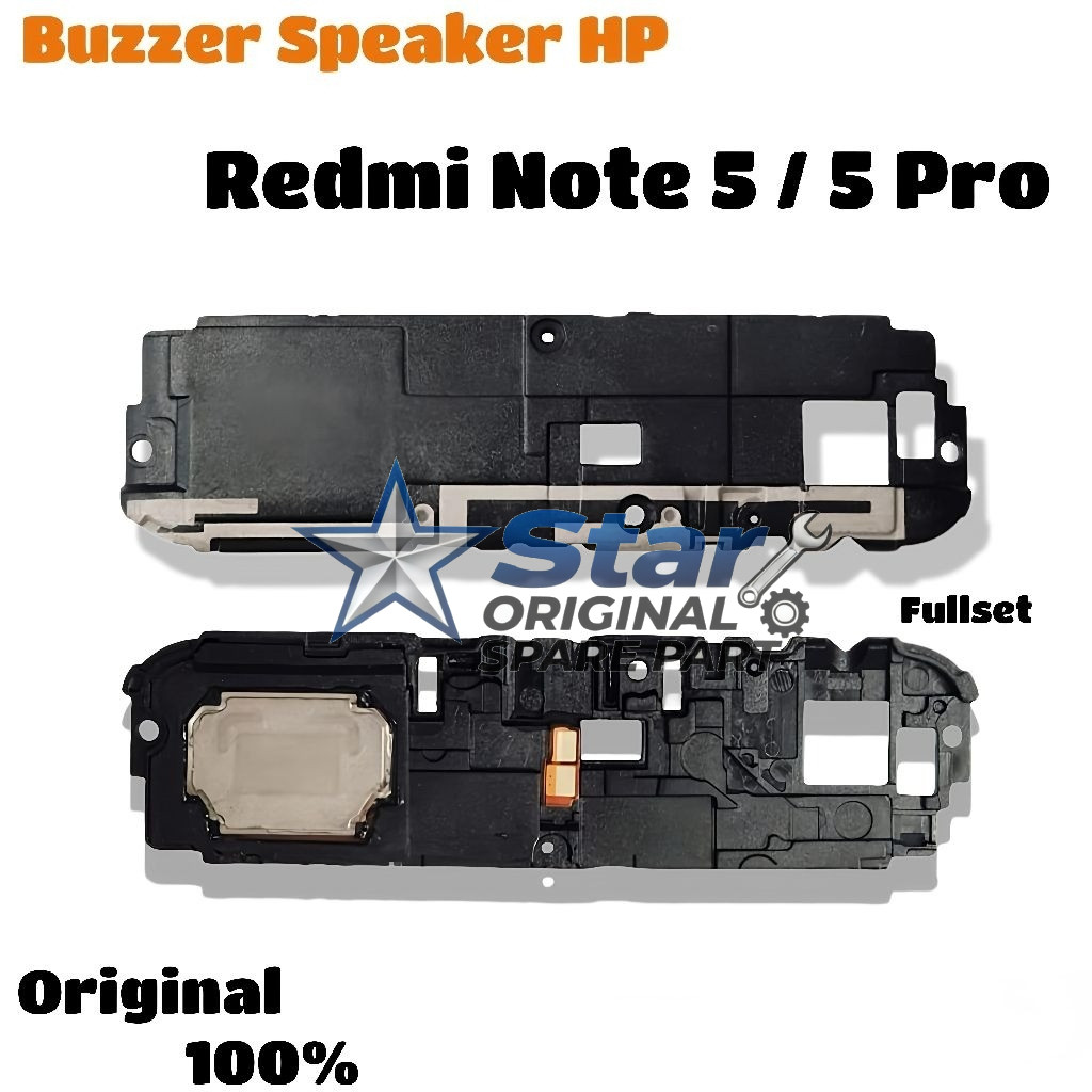 BUZZER SPEAKER XIAOMI REDMI NOTE 5 / NOTE 5 PRO LOUD SPEAKER MUSIK / SPEAKER BAWAH ORIGINAL