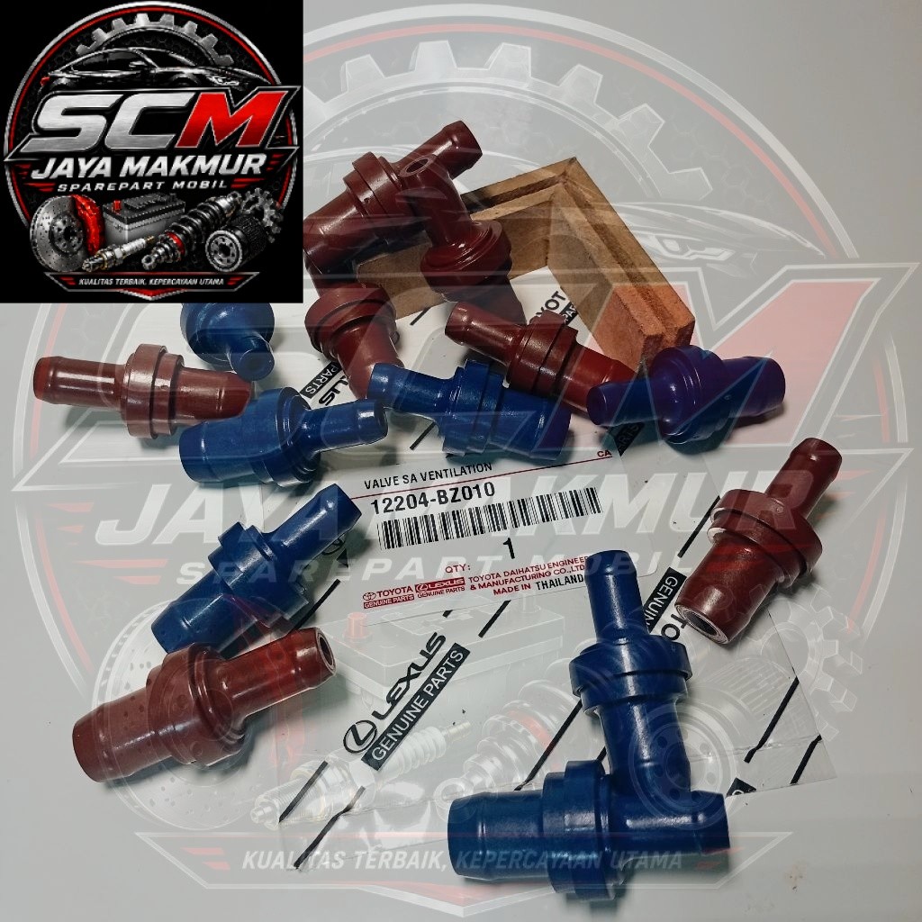 VALVE PCV PVC VALVE VENTILASI VALVE VENTILATOR TOYOTA UNIVERSALAVANZA RUSH CAlYA SIGRA GRANMAX VIOS